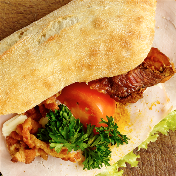 Delikatessens sandwich